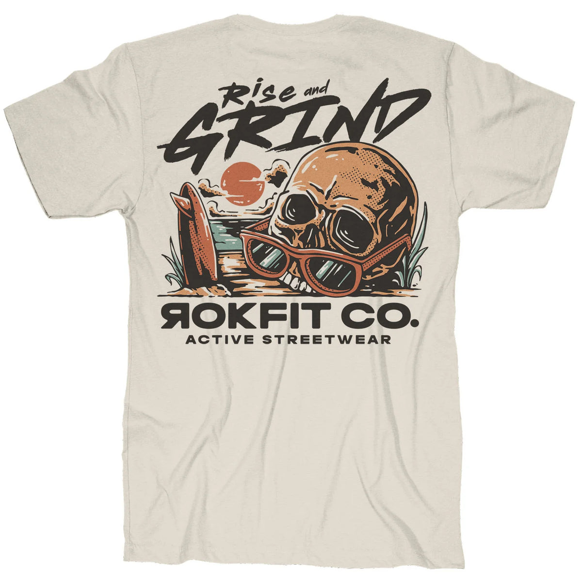 Rokfit T-shirt | Rise And Grind