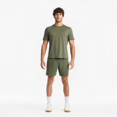 Versatile Short sleeve in het groen volledig groene fit